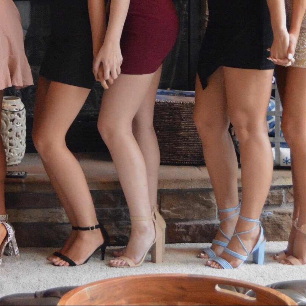 Nude heels